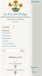 Mobile Screenshot of lafozdelpielgu.org
